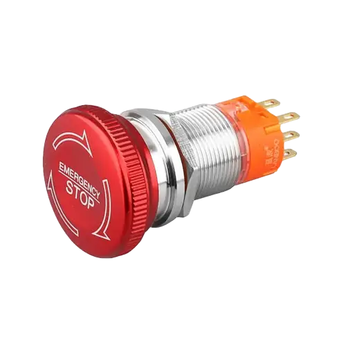 HOTECH SpareParts_E Stop Button W Light