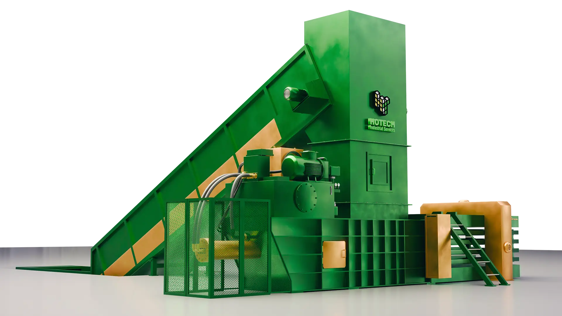 HOTECH ZYB-150T fully automatic baler